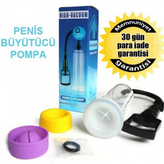 Man's Pup Penis Büyütücü Pompa