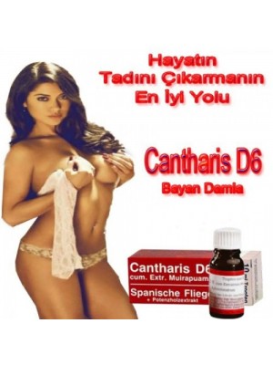 Cantharis D6 Bayan Damla