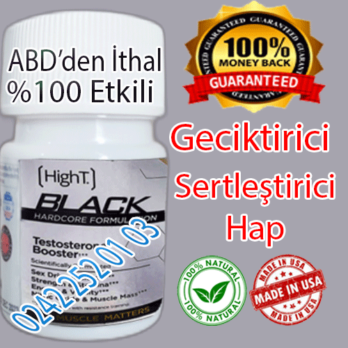 Black Hight sertleştirici hap